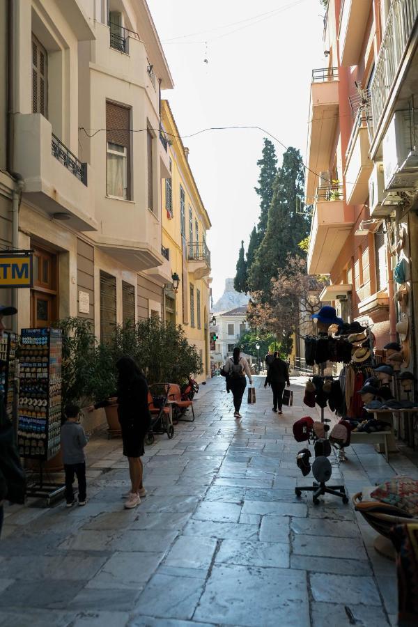 Quiet City Center Apt On A Pedestrian Street アテネ エクステリア 写真